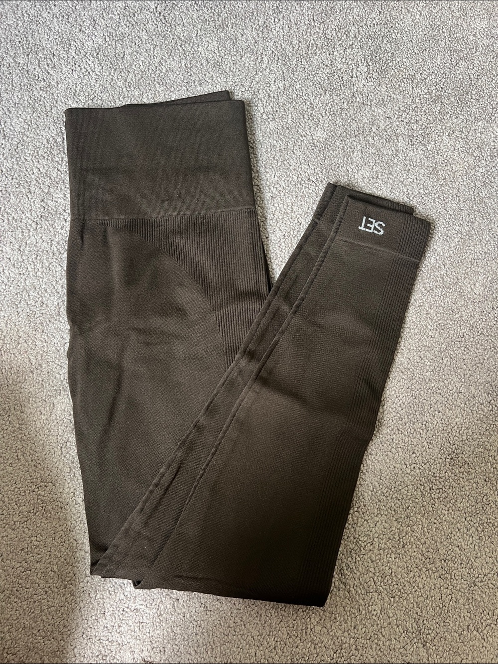 SET Active Leggings - Dark Brown